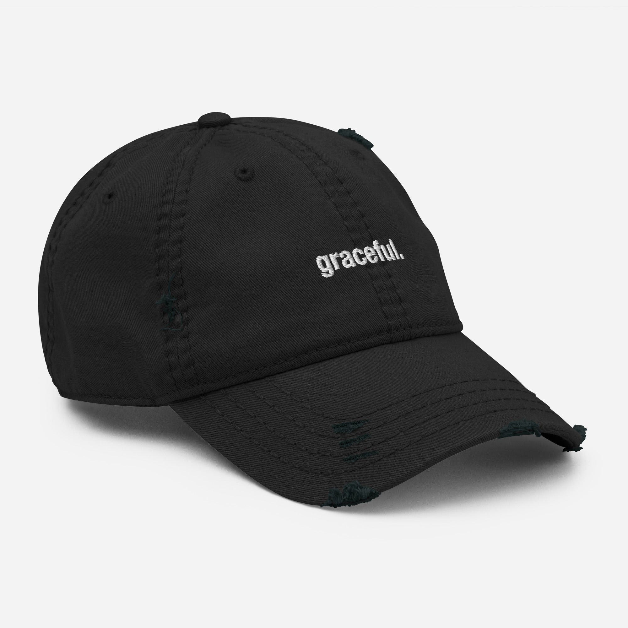 Graceful Dad Hat (Distressed)