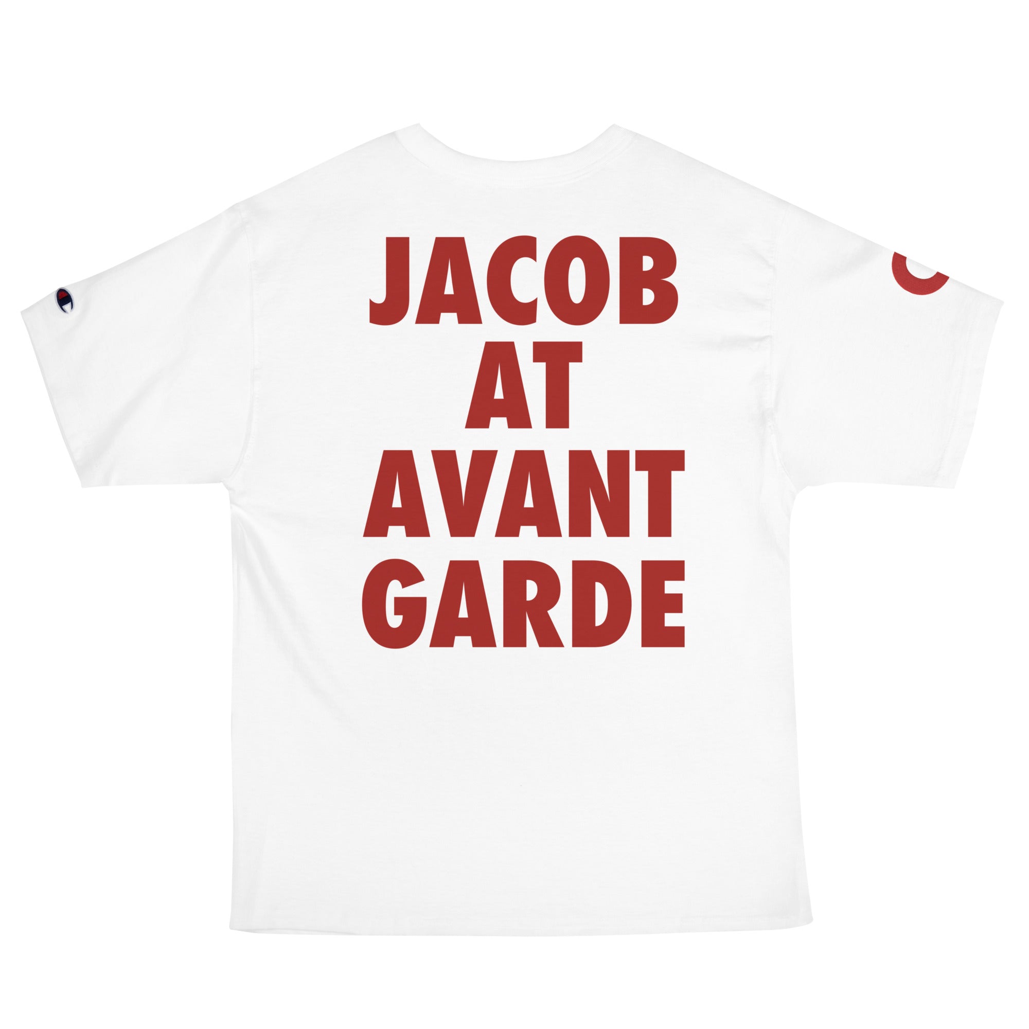 Jacob At Avant Garde (Embroidered) Champion T-Shirt