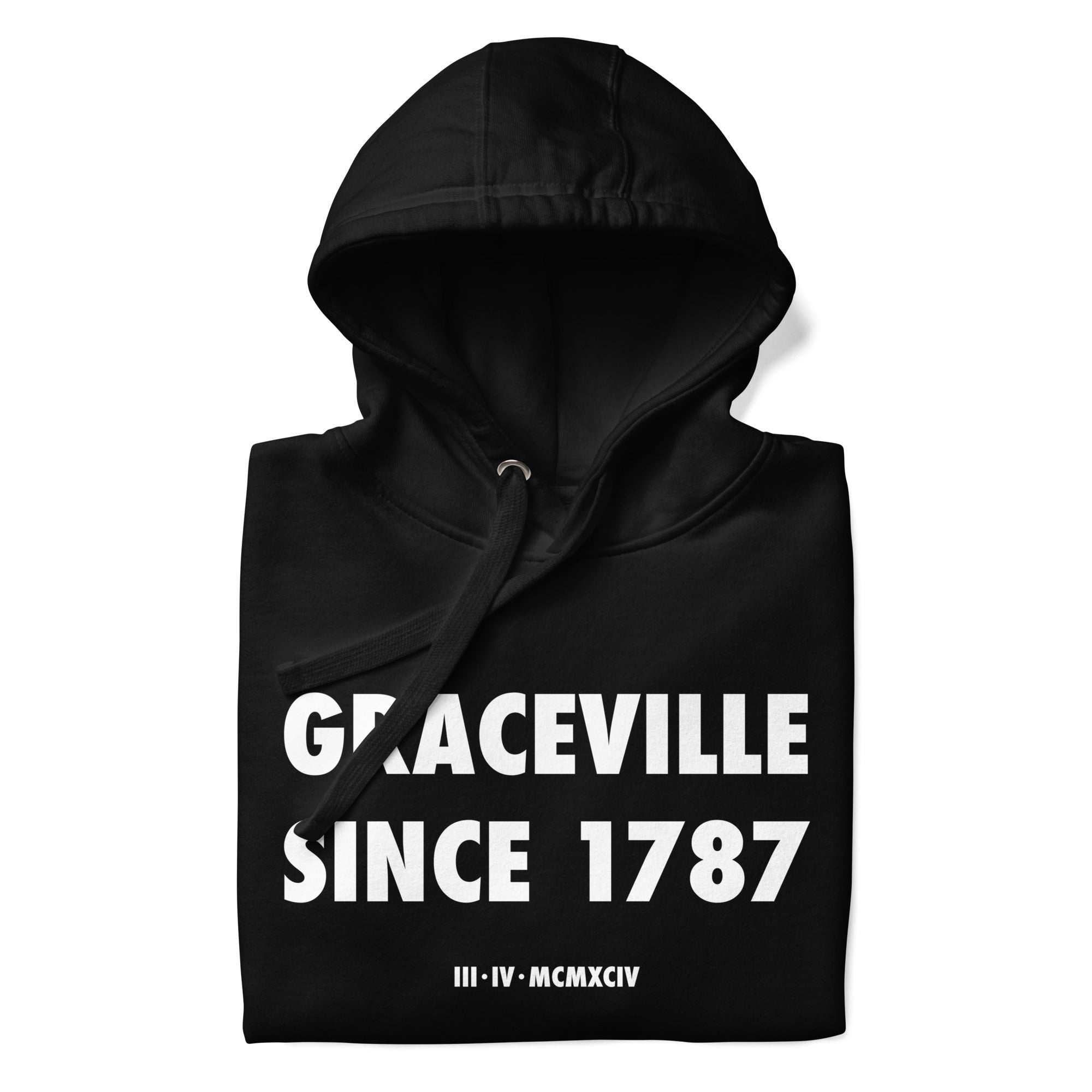 Graceville 1787 Hoodie (Black)